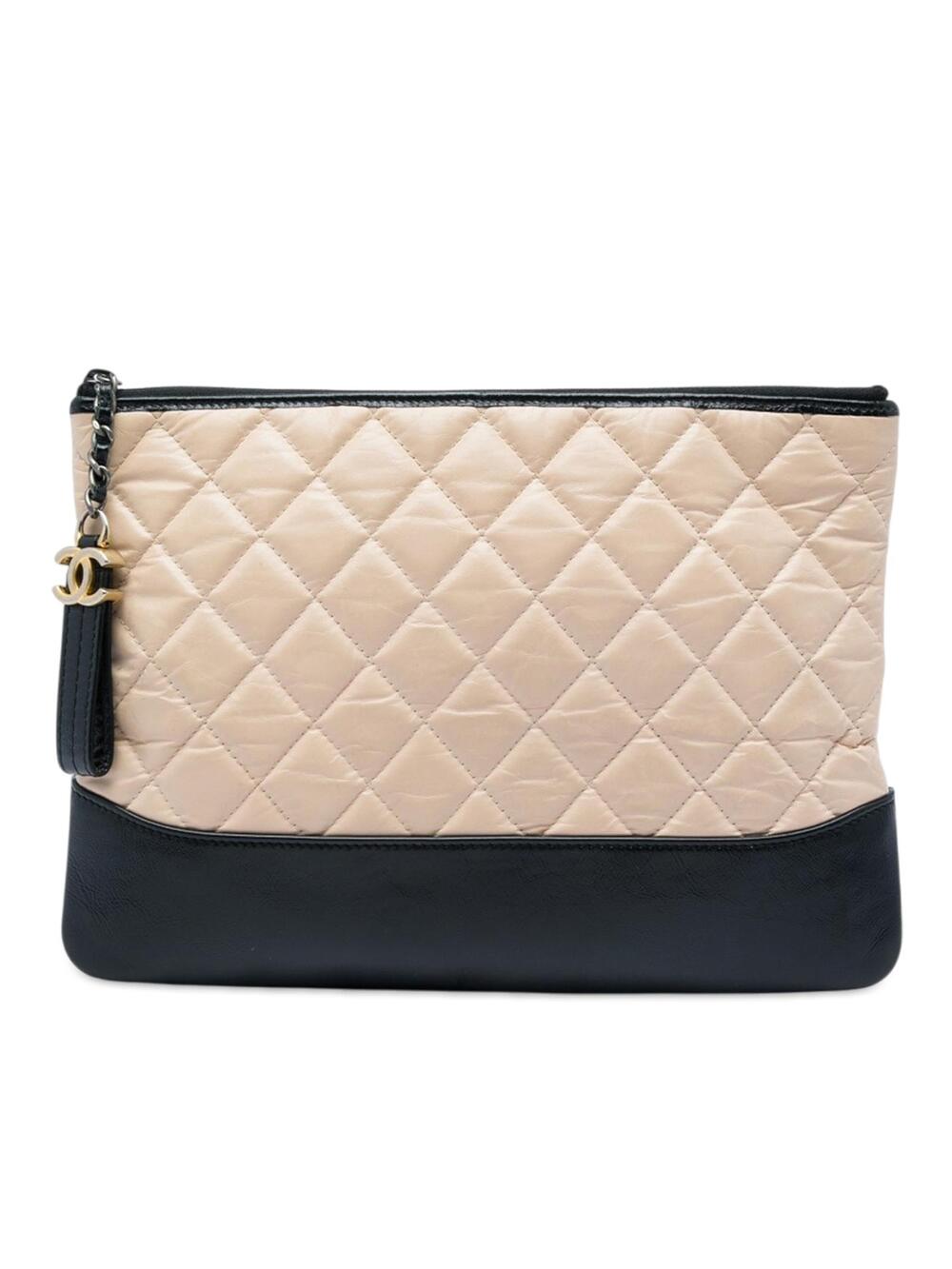 Chanel Medium Bicolor Quilted Aged #344691C10B
